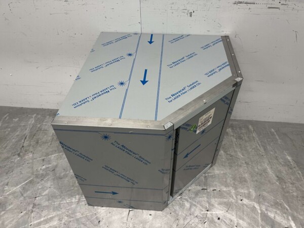 RVS Hoek Wandkast Kast Hoekkast Klapdeuren 72,5 x 72,5 cm Horeca - Afbeelding 3