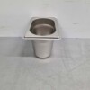 RVS HCB Gastronorm bak GN bak 1/9 Diepte 100 mm Horeca