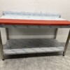 RVS Polyethylene PE Snijtafel Werktafel 160 cm Horeca Slagerij