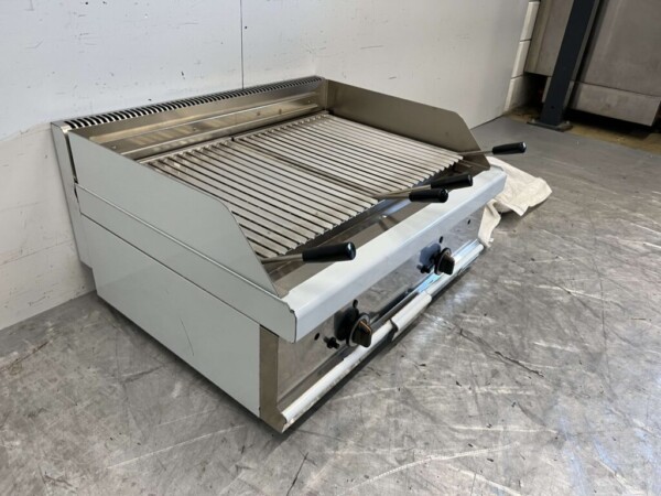 RVS Giga Lavagrill grill steengrill 80 cm Gas Horeca - Afbeelding 4