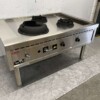 RVS Nayati woktafel wokfornuis 3 branders 150 cm Propaan gas Horeca - Afbeelding 2