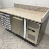RVS GGG Pizzawerkbank Pizzatafel 1 deur 151,5 cm 230V Horeca - Afbeelding 2