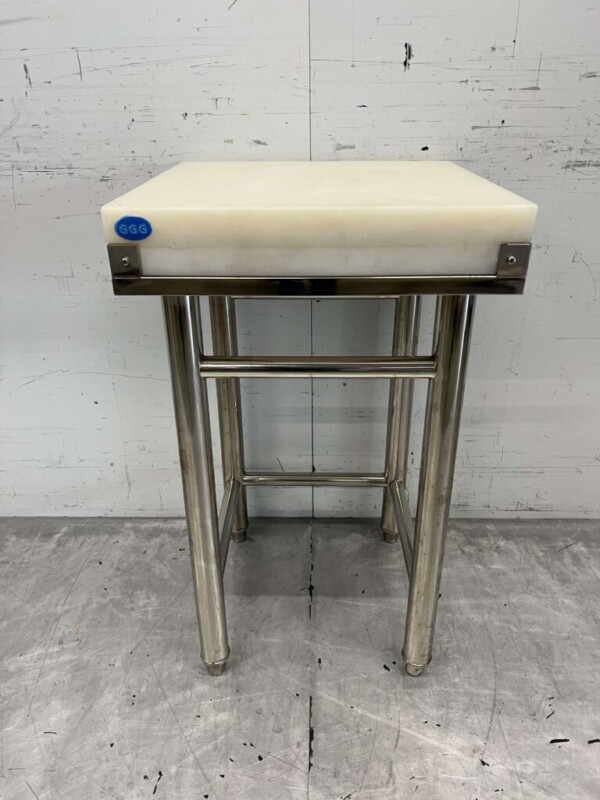 RVS GGG Polyethylene PE Hakblok 50 x 50 cm Horeca Slagerij