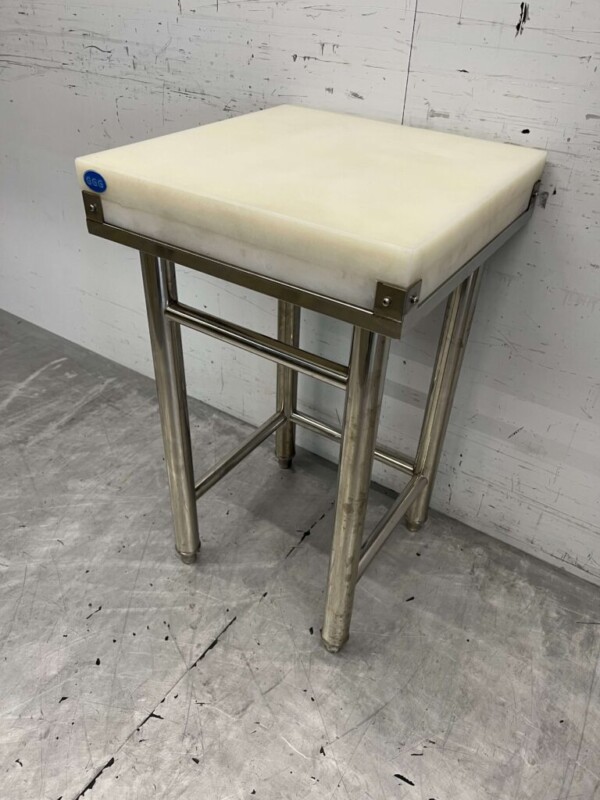 RVS GGG Polyethylene PE Hakblok 50 x 50 cm Horeca Slagerij - Afbeelding 2