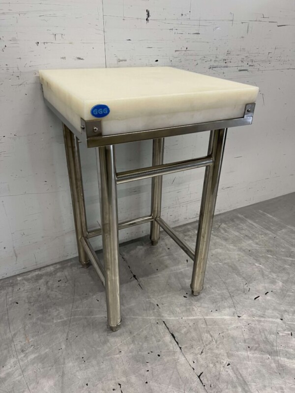 RVS GGG Polyethylene PE Hakblok 50 x 50 cm Horeca Slagerij - Afbeelding 3