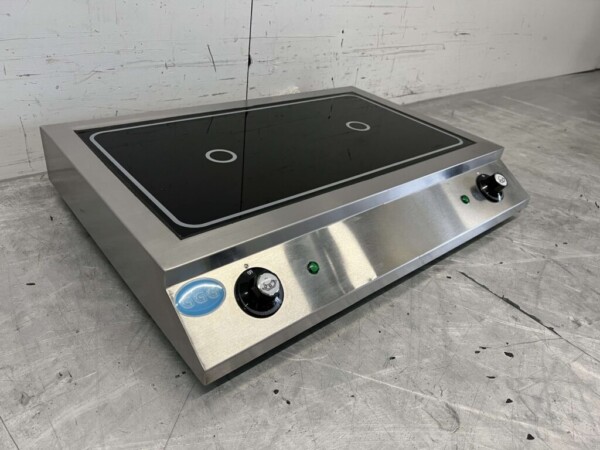 RVS GGG Keramische dubbele kookplaat fornuis 230V Horeca - Afbeelding 3