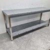 RVS Werktafel Tafel Premium-line 200 x 60 x 85 cm Horeca - Afbeelding 3