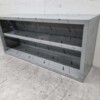 RVS Wandkast Kast Premium-line Open model 150 cm Horeca - Afbeelding 2