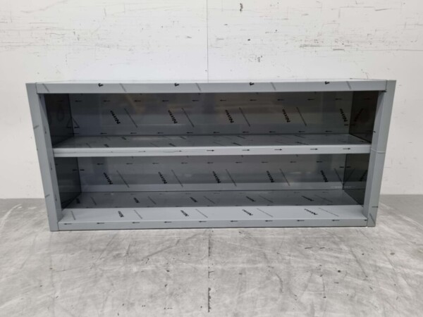 RVS Wandkast Kast Premium-line Open model 150 cm Horeca - Afbeelding 4