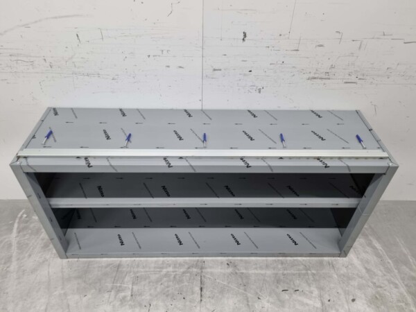 RVS Wandkast Kast Premium-line Open model 150 cm Horeca - Afbeelding 5