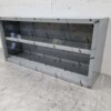 RVS Wandkast Kast Premium-line Open model 140 cm Horeca - Afbeelding 2