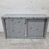 RVS Wandkast Kast Premium-line 2 Schuifdeuren 120 cm Horeca