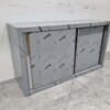 RVS Wandkast Kast Premium-line 2 Schuifdeuren 120 cm Horeca - Afbeelding 3