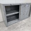 RVS Wandkast Kast Premium-line 2 Schuifdeuren 120 cm Horeca - Afbeelding 5
