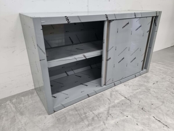 RVS Wandkast Kast Premium-line 2 Schuifdeuren 120 cm Horeca - Afbeelding 5