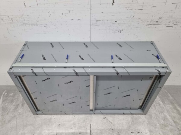 RVS Wandkast Kast Premium-line 2 Schuifdeuren 120 cm Horeca - Afbeelding 6