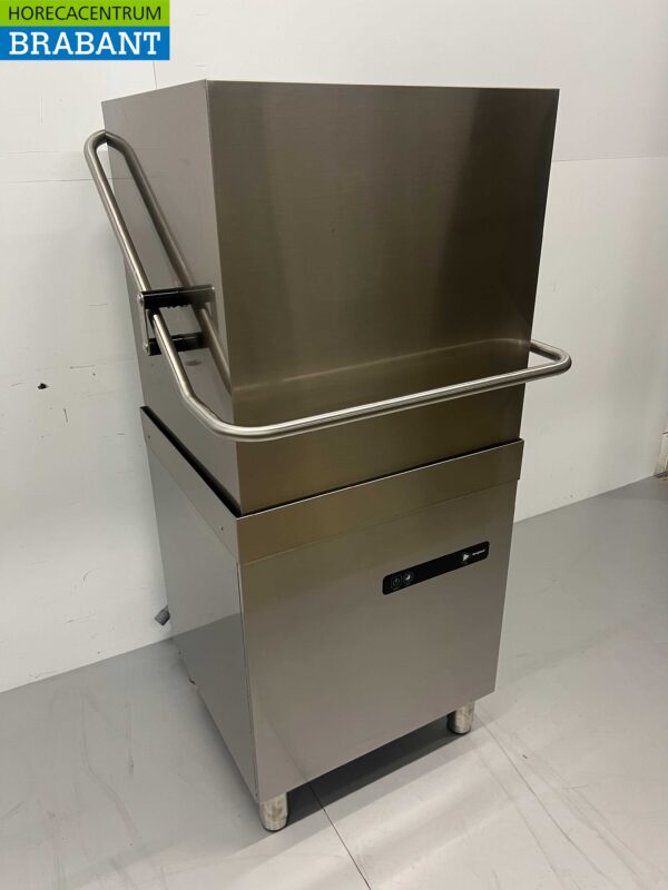 RVS Adler EVO 1000 Vaatwasser doorschuifvaatwasser met ingebouwde waterontharder 400V Horeca - Afbeelding 2