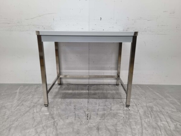RVS Werktafel Tafel Basic-line 100 x 70 x 85 cm Horeca - Afbeelding 4