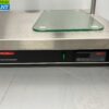 RVS Scholl Trancheerplank met dubbele buffetlamp Warmtelamp 230V Horeca - Afbeelding 4