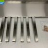 RVS Dubbel wandschap schap 200 x 40 cm Horeca - Afbeelding 4