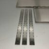 RVS Dubbel wandschap schap 200 x 40 cm Horeca - Afbeelding 5
