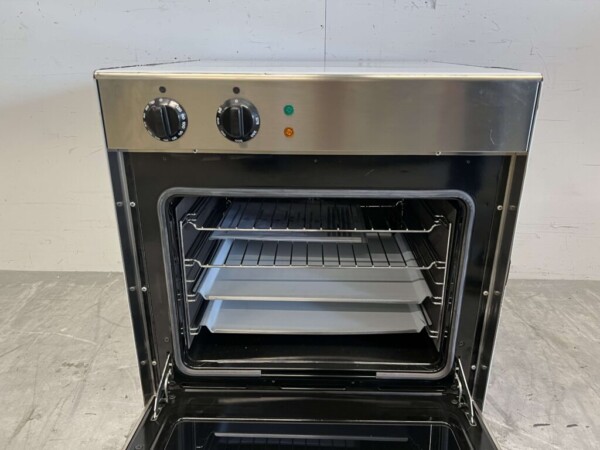 RVS GGG Heteluchtoven Oven 4 x roosters 230V Horeca - Afbeelding 4