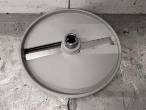 RVS Snijschijf voor groentesnijmachine 2 messen 5 mm groentesnijmachine Horeca - Afbeelding 2