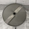 RVS Snijschijf voor groentesnijmachine 2 messen 5 mm groentesnijmachine Horeca - Afbeelding 2