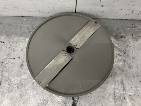 RVS Snijschijf voor groentesnijmachine 2 messen 5 mm groentesnijmachine Horeca - Afbeelding 2