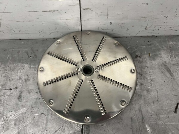 RVS Snijschijf Rasp voor groentesnijmachine 3 mm groentesnijmachine Horeca - Afbeelding 2