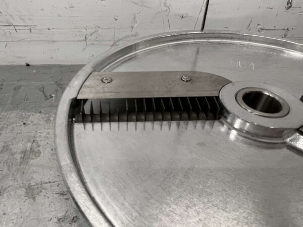 RVS Julienneschijf Snijschijf voor groentesnijmachine 4 mm groentesnijmachine Horeca - Afbeelding 2