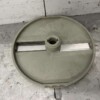 RVS Snijschijf voor groentesnijmachine 2 messen 5 mm groentesnijmachine Horeca - Afbeelding 2