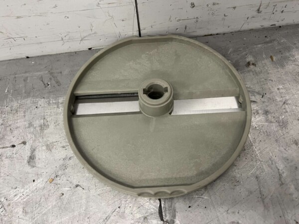 RVS Snijschijf voor groentesnijmachine 2 messen 5 mm groentesnijmachine Horeca - Afbeelding 2