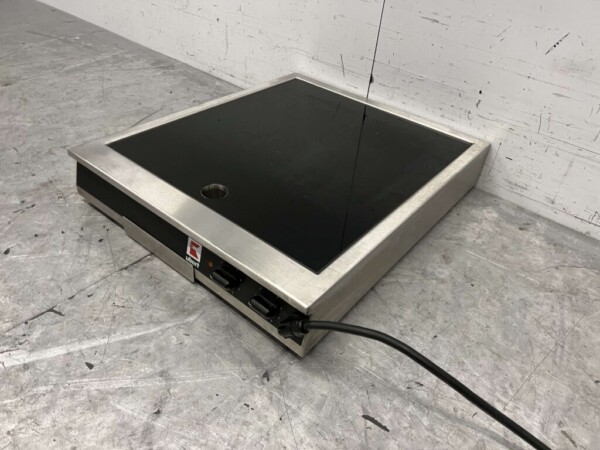 RVS Ubert Keramische Dubbele Grillplaat Bakplaat Kookplaat 50 cm 400V Horeca - Afbeelding 3
