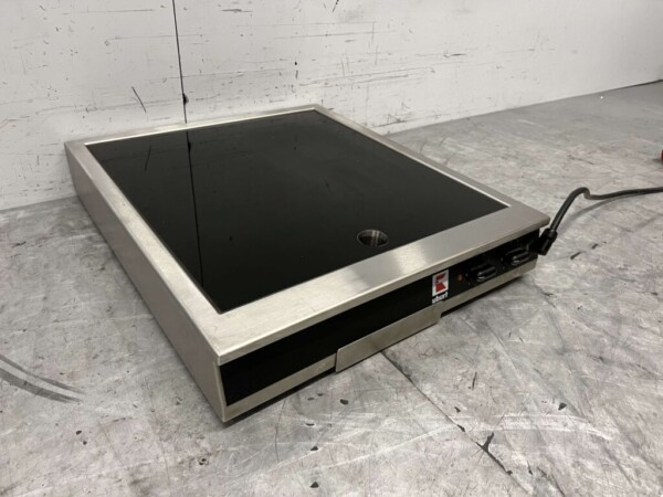 RVS Ubert Keramische Dubbele Grillplaat Bakplaat Kookplaat 50 cm 400V Horeca - Afbeelding 4