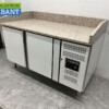 RVS Saro Pizzawerkbank Pizzatafel 2 deuren 151 cm 230V Horeca - Afbeelding 2