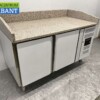 RVS Saro Pizzawerkbank Pizzatafel 2 deuren 151 cm 230V Horeca - Afbeelding 3