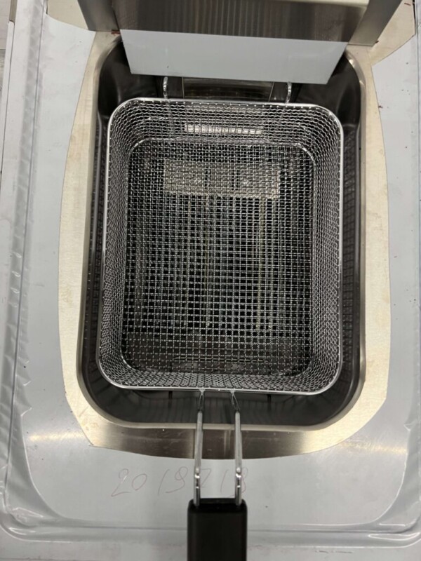 RVS Giorik Drop-in Drop in Inbouw Friteuse Frituur 8 liter 6,3 kW 400V Horeca - Afbeelding 4