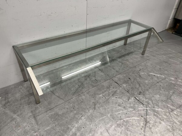 RVS Combisteel ademschot kuchscherm 156 cm Horeca - Afbeelding 4