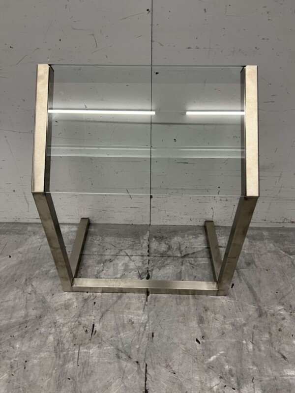 RVS Combisteel ademschot kuchscherm 51 cm Horeca