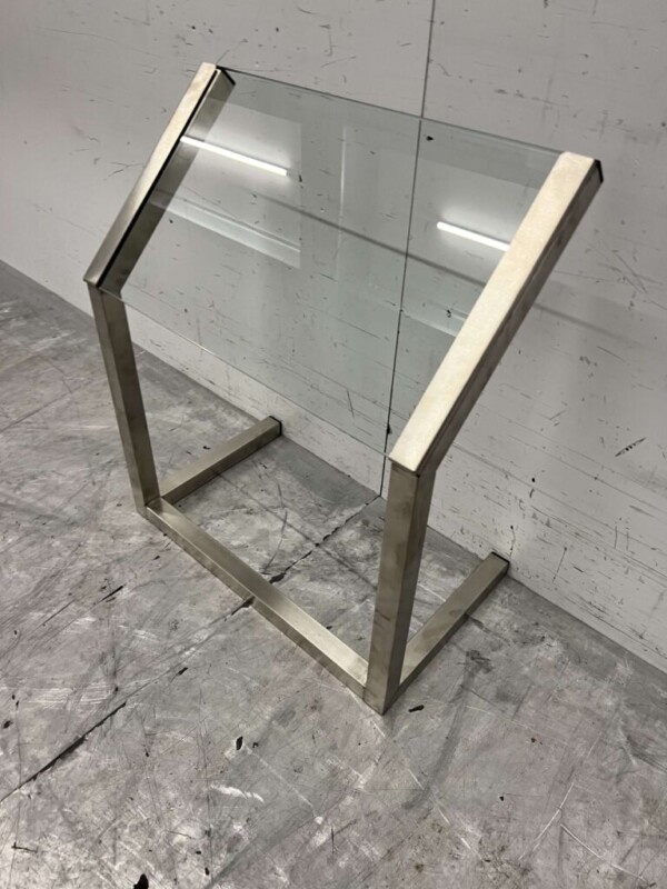 RVS Combisteel ademschot kuchscherm 51 cm Horeca - Afbeelding 3