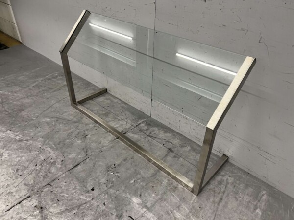 RVS Combisteel ademschot kuchscherm 106 cm Horeca - Afbeelding 2
