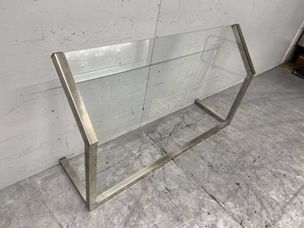 RVS Combisteel ademschot kuchscherm 106 cm Horeca - Afbeelding 3