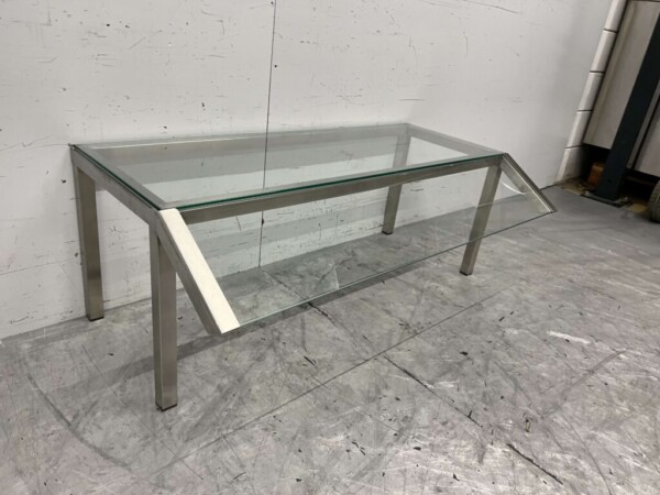 RVS Combisteel ademschot kuchscherm 106 cm Horeca - Afbeelding 3