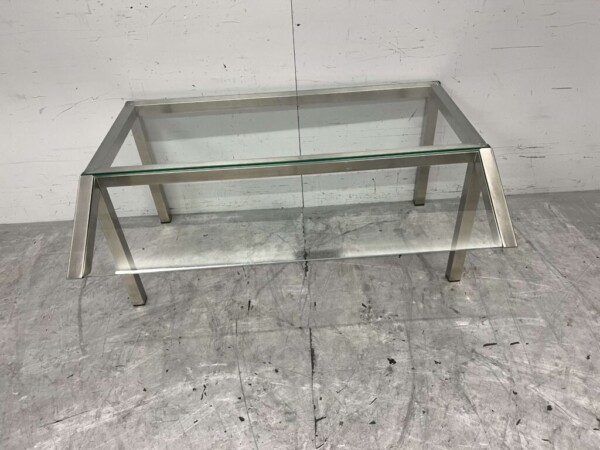 RVS Combisteel ademschot kuchscherm 86 cm Horeca