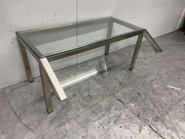RVS Combisteel ademschot kuchscherm 86 cm Horeca - Afbeelding 3