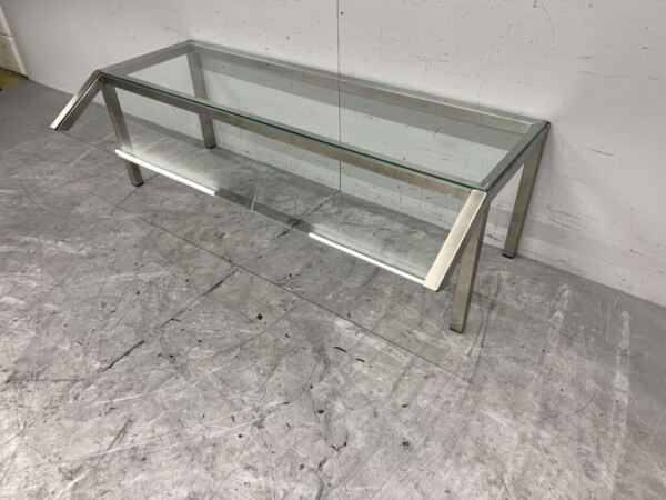 RVS Combisteel ademschot kuchscherm 126 cm Horeca - Afbeelding 3