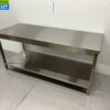 RVS HCB Werktafel Tafel Basic-line 180 x 70 x 85 cm Horeca - Afbeelding 2