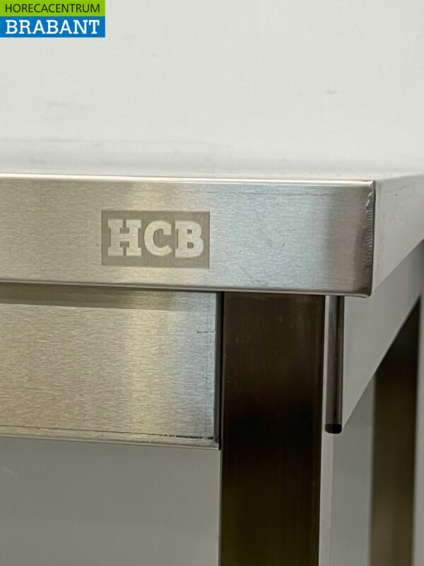RVS HCB Werktafel Tafel Basic-line 180 x 70 x 85 cm Horeca - Afbeelding 5