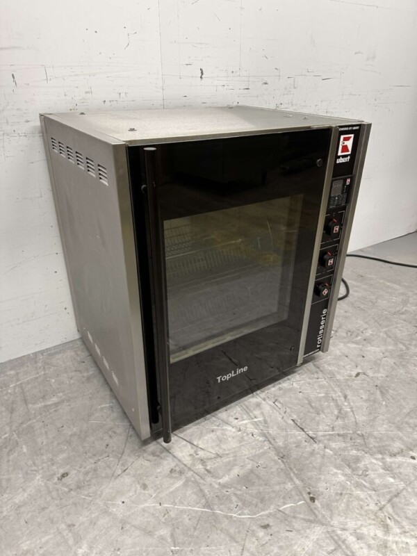 RVS Ubert RT-403 Kippengrill Grill 3 mandjes Bj. 2021 400V Horeca - Afbeelding 3
